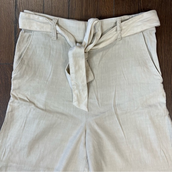 Splendid elastic waistband, front tie, crop pants SZ MED - Picture 3 of 5